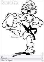 coloriage-karate-1